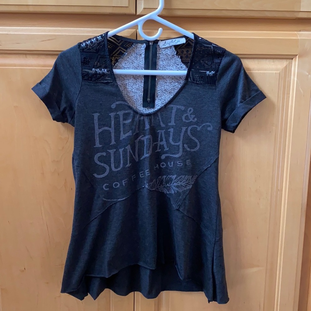 Scrapbook Short Sleeve Top